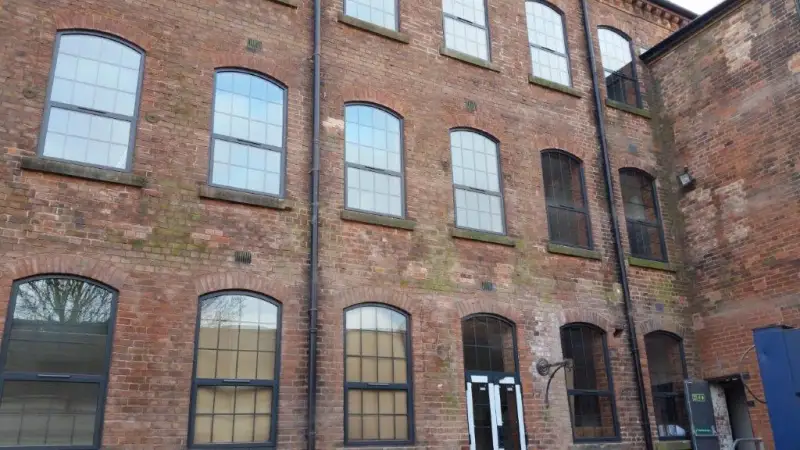 Commercial Aluminium Arched Top Sliding Sash Windows: Swipe To View More Images