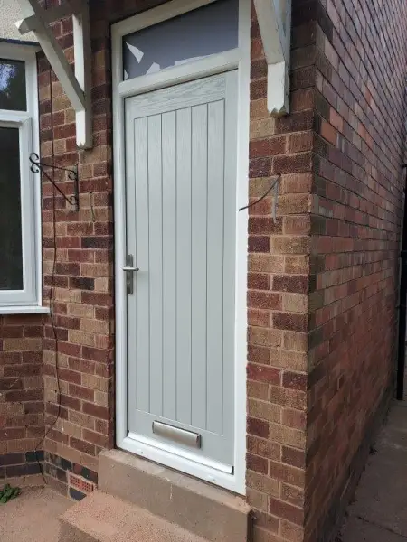 Light Grey Composite Door: Swipe To View More Images