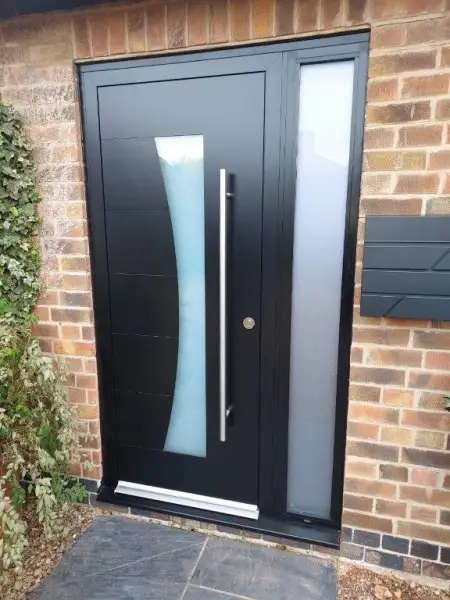 Smart Designer Door & Sidelight: Swipe To View More Images