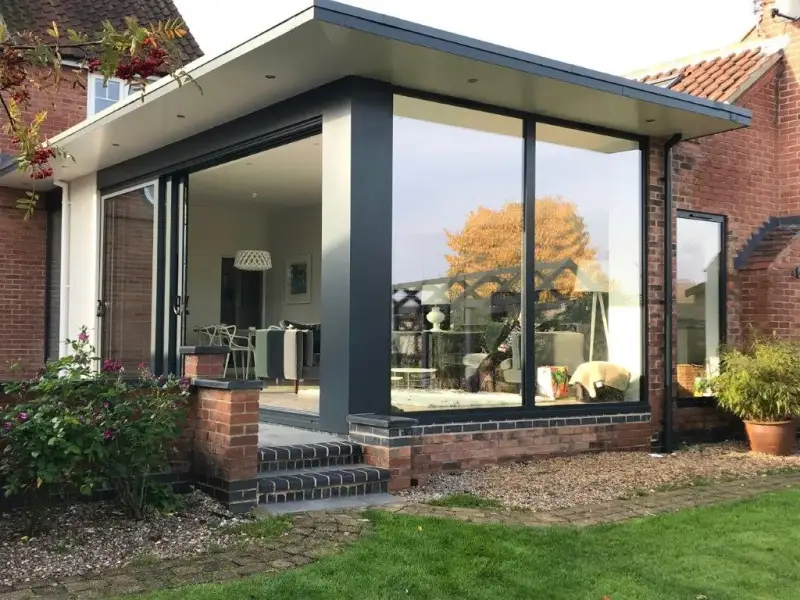 Aluminium Conservatory: Swipe To View More Images