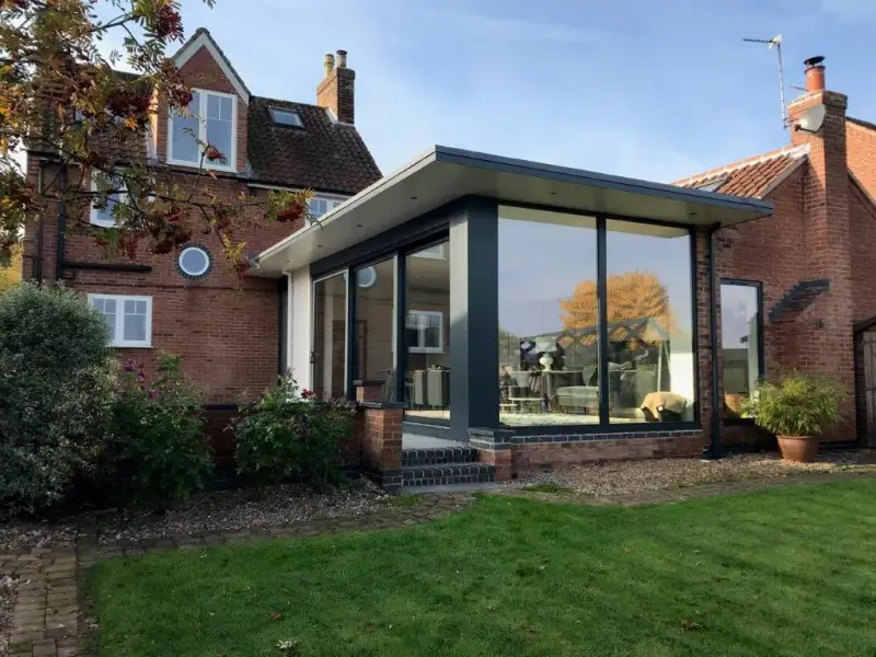 Aluminium Conservatory: Swipe To View More Images