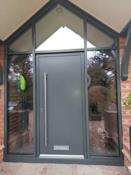 Smart Designer Door Pole Handle: Swipe To View More Images