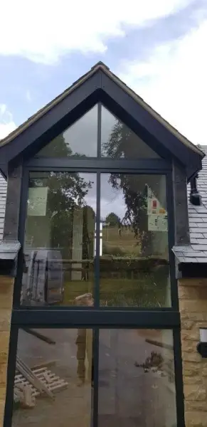 Gable End Curtain Walling: Swipe To View More Images