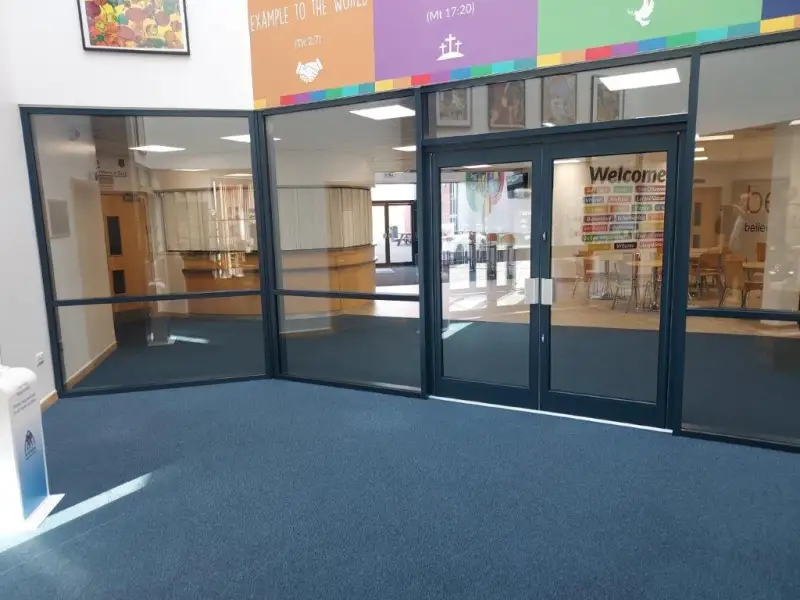 Commercial Aluminium Door Screen: Swipe To View More Images