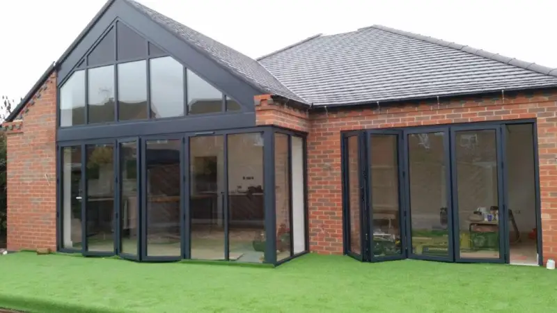 Aluminium Bi-Fold Doors: Swipe To View More Images