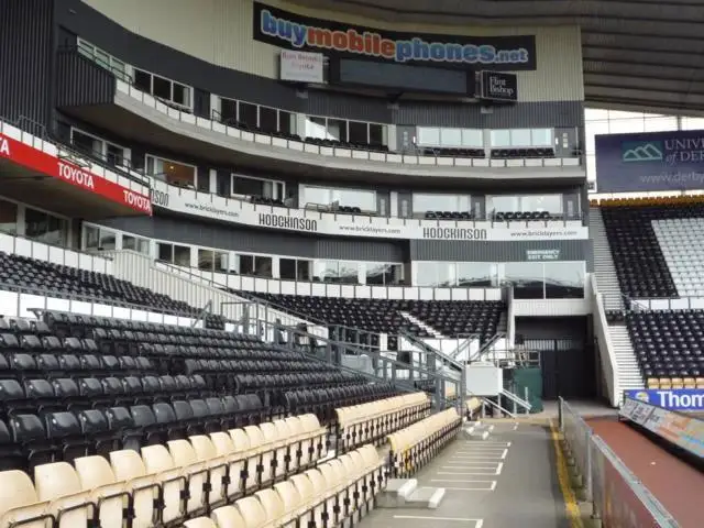 Derby County Football Ground Executive Boxes: Swipe To View More Images