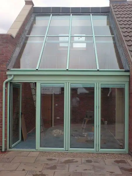 Aluminium Green Door Screen: Swipe To View More Images