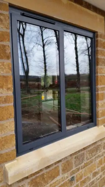 Aluminium Anthracite Fixed Window Trickle Vent: Swipe To View More Images