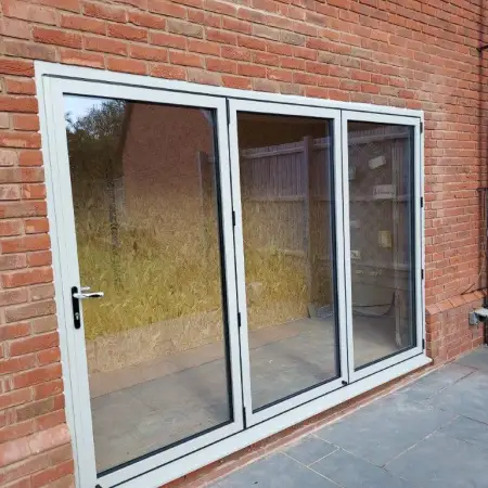 Aluminium 3-Pane Patio Door: Click Here To View Larger Image