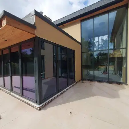 Modern Aluminium curtain Walling Screen: Click Here To View Larger Image