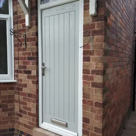 Light Grey Composite Door: Click Here To View Larger Image