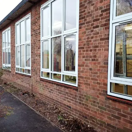 Commercial Aluminium Windows School Building: Click Here To View Larger Image
