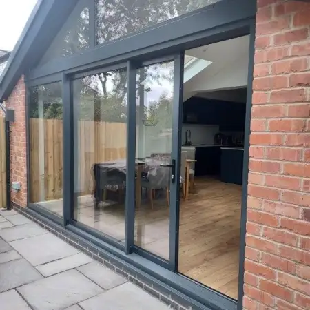 Aluminium Sliding Patio Door: Click Here To View Larger Image