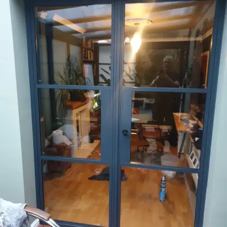 Aluspace Internal Double Doors: Click Here To View Larger Image